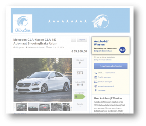 Marktplaats integreert reviews van klantenvertellen.nl en tevreden.nl in haar auto-advertenties. 
